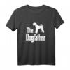 The Dogfather - Lustiges Airedale Terrier T-Shirt als Geschenk für Hundeliebhaber, Hundepapas & Hundezüchter zu Weihnachten, Geburtstag & mehr