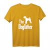 The Dogfather - Lustiges Airedale Terrier T-Shirt als Geschenk für Hundeliebhaber, Hundepapas & Hundezüchter zu Weihnachten, Geburtstag & mehr
