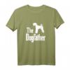 The Dogfather - Lustiges Airedale Terrier T-Shirt als Geschenk für Hundeliebhaber, Hundepapas & Hundezüchter zu Weihnachten, Geburtstag & mehr