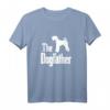 The Dogfather - Lustiges Airedale Terrier T-Shirt als Geschenk für Hundeliebhaber, Hundepapas & Hundezüchter zu Weihnachten, Geburtstag & mehr