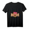 Damen Airedale Terrier Mom T-Shirt mit V-Ausschnitt – Lustiges Hundegeschenk für Damen, Mütter & Hundeliebhaberinnen