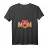 Damen Airedale Terrier Mom T-Shirt mit V-Ausschnitt – Lustiges Hundegeschenk für Damen, Mütter & Hundeliebhaberinnen