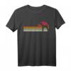 Sonnenuntergang Airedale Waterside Bingley Distressed T-Shirt – Perfektes Geschenk für Hundeliebhaber, Herrchen & Frauchen, Hundeschule & Spaziergänge