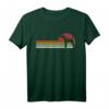 Sonnenuntergang Airedale Waterside Bingley Distressed T-Shirt – Perfektes Geschenk für Hundeliebhaber, Herrchen & Frauchen, Hundeschule & Spaziergänge