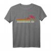 Sonnenuntergang Airedale Waterside Bingley Distressed T-Shirt – Perfektes Geschenk für Hundeliebhaber, Herrchen & Frauchen, Hundeschule & Spaziergänge