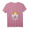 I Love Akitas Damen T-Shirt mit Hundemotiv - Perfekt für Akita-Fans, Hundeliebhaber & Hundebesitzer zum Geburtstag, Weihnachten oder Gassi gehen