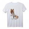 I Love Mom Akita Hund T-Shirt - Lustiges Muttertagsgeschenk für Hundemamas, Tierliebhaberinnen & Rescue Mamas