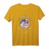 American Akita Flagge USA Amerika T-Shirt - Stolzes Hundedesign für Akita Liebhaber & Hundebesitzer