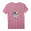 American Akita Flagge USA Amerika T-Shirt - Stolzes Hundedesign für Akita Liebhaber & Hundebesitzer