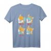 Shiba Inu Face Mask T-Shirt - Lustiges Doge Meme Geschenk für Hundeliebhaber zu Muttertag, Vatertag & Weihnachten