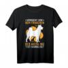 Vorsicht Akita Inu Frauchen Japanisches Hundemotiv T-Shirt – Lustiges Geschenk für Akita Liebhaberinnen