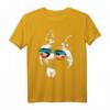 AMERICAN AKITA Hundeshirt mit Brille Sonnenbrille - Retro Style T-Shirt für Akita-Liebhaber & Hundefans