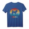 Akita Vintage Retro T-Shirt für Hundeliebhaber - Klassischer Schnitt mit Hundemotiv im Retro-Design
