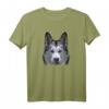 Husky Polygon, Malamute, Akita & Samojede Liebhaber T-Shirt – Lustiges Hundemotiv für Gassi-Gänger, Weihnachten & Geburtstage