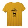 Camping mit meinem Akita Hund Liebhaber Welpen T-Shirt – Perfektes Geschenk für Hundeliebhaber und Naturfreunde zu Weihnachten oder Geburtstag
