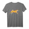 Shiba Inu Running Pizza Kawaii Food Akita Japanischer Hund Geschenk T-Shirt – Perfektes Geschenk für Hundeliebhaber, Tierfreunde und Food Fans