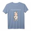 AKUHpunktur Kuh T Shirt – Lustiges Akupunktur Wortspiel Funshirt für Naturheilkunde, Kinder, Damen & Herren