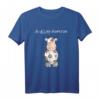 AKUHpunktur Kuh T Shirt – Lustiges Akupunktur Wortspiel Funshirt für Naturheilkunde, Kinder, Damen & Herren