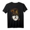 Steampunk Alaskan Malamute Dog T-Shirt - Unique Victorian-Inspired Gift for Animal and Steampunk Lovers, Perfect for Birthdays and Christmas