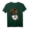 Steampunk Alaskan Malamute Dog T-Shirt - Unique Victorian-Inspired Gift for Animal and Steampunk Lovers, Perfect for Birthdays and Christmas