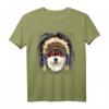 Alaskan Malamute Native American Indian Tribal T-Shirt – Tribal Design für Hundeliebhaber und Tribal-Fans