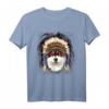 Alaskan Malamute Native American Indian Tribal T-Shirt – Tribal Design für Hundeliebhaber und Tribal-Fans
