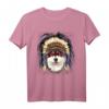Alaskan Malamute Native American Indian Tribal T-Shirt – Tribal Design für Hundeliebhaber und Tribal-Fans