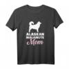Damen Alaskan Malamute Mama T-Shirt – Hundeliebhaber Geschenk für Hundemütter und Hundefans