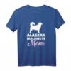 Damen Alaskan Malamute Mama T-Shirt – Hundeliebhaber Geschenk für Hundemütter und Hundefans