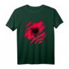 Albaner Albanien Flagge & Doppeladler Wappen T-Shirt – Stolz auf albanische Herkunft, Heimatverbundenheit & Geschenkidee für Albaner zu Weihnachten & Geburtstag