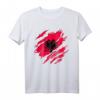 Albaner Albanien Flagge & Doppeladler Wappen T-Shirt – Stolz auf albanische Herkunft, Heimatverbundenheit & Geschenkidee für Albaner zu Weihnachten & Geburtstag