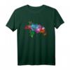 Aquarell Schildkröte T-Shirt - Perfekte Geschenkidee für Meeres- und Strandliebhaber mit nautischem Sommerdesign
