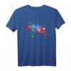 Aquarell Schildkröte T-Shirt - Perfekte Geschenkidee für Meeres- und Strandliebhaber mit nautischem Sommerdesign