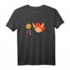 ÄH Miau ?!? Witziges Wurm und Vogel Spaß Fun T-Shirt - Originelles Geschenk für Tierliebhaber, Humorvolle Shirts für Geburtstag & Weihnachten