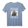 Lustiges Halbarm T-Shirt mit Sensenmann Design für Menschen mit schwarzem Humor – Perfektes Geschenk für soziale Berufe, Halloween & Geburtstage