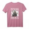 Lustiges Halbarm T-Shirt mit Sensenmann Design für Menschen mit schwarzem Humor – Perfektes Geschenk für soziale Berufe, Halloween & Geburtstage
