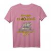 Das Geschenk für Angler zum HapFrog - 40 Jahre alt T-Shirt mit witzigem Fischerei-Design für Männer