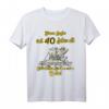 Das Geschenk für Angler zum HapFrog - 40 Jahre alt T-Shirt mit witzigem Fischerei-Design für Männer