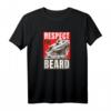 Bartagame Respekt vor der Barteidechse - Lustiges Reptiliengeschenk T-Shirt für Eidechsenliebhaber, Reptilienpapa & -mama, ideal zu Weihnachten & Geburtstag