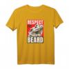 Bartagame Respekt vor der Barteidechse - Lustiges Reptiliengeschenk T-Shirt für Eidechsenliebhaber, Reptilienpapa & -mama, ideal zu Weihnachten & Geburtstag