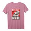 Bartagame Respekt vor der Barteidechse - Lustiges Reptiliengeschenk T-Shirt für Eidechsenliebhaber, Reptilienpapa & -mama, ideal zu Weihnachten & Geburtstag