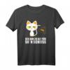 OMG - Ich bin zu alt für so einen Scheiß - Lustiges Katze T-Shirt für Alltag, Geschenke & besondere Tage