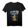 Damen & Herren 20. Geburtstag T-Shirt mit Lama Alpaka V-Ausschnitt – Lustiges Geschenk für 2001 Geborene, Freunde & Familie