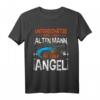 Unterschätze niemals einen alten Mann mit einer Angel - Lustiges Angel T-Shirt für Männer, Papa & Opa als Geschenkidee