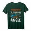 Unterschätze niemals einen alten Mann mit einer Angel - Lustiges Angel T-Shirt für Männer, Papa & Opa als Geschenkidee