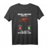 Meine Ameisen rufen Ameisenfarm T-Shirt – Lustiges Motiv für Ameisenliebhaber & Ameisenbesitzer, Perfekt für Hobby-Biologen