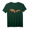 American Football Michelangelo Hand Lustiges Football Fan T-Shirt – Perfektes Geschenk für Football-Fans zu Weihnachten & Geburtstagen