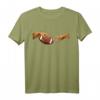 American Football Michelangelo Hand Lustiges Football Fan T-Shirt – Perfektes Geschenk für Football-Fans zu Weihnachten & Geburtstagen