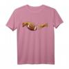 American Football Michelangelo Hand Lustiges Football Fan T-Shirt – Perfektes Geschenk für Football-Fans zu Weihnachten & Geburtstagen