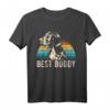 Retro Deutsch Kurzhaar T-Shirt Geschenk Idee - Lustiges Hundemotiv Shirt für Geburtstage & Weihnachten für Hundebesitzer und Tierliebhaber
